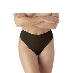 NWT Seamless Black Shapewear Thongs Tummy Control M